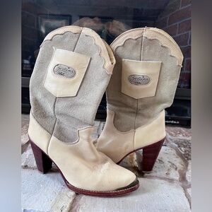 Western Suede Boots